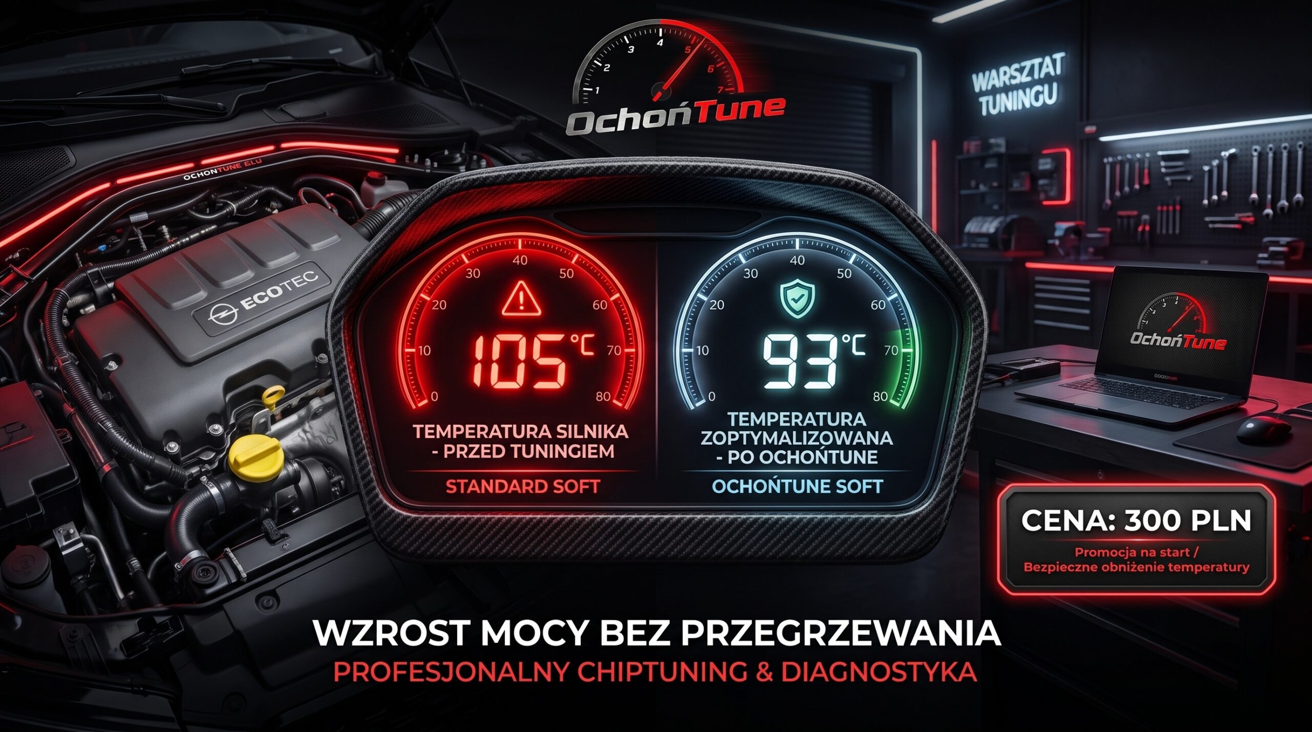 Modyfikacja termostatu Opel 1.4T